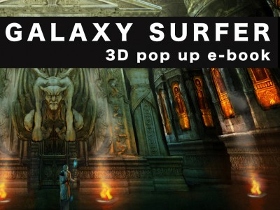 HÍREK - GALAXY SURFER 3D pop up e-book 
